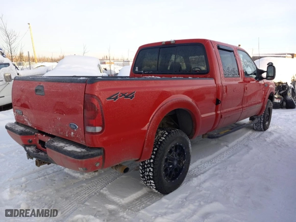 2003 Ford Super Duty F-250 XL with VIN 1FTNW21LX3EA41025, listed as a Copart auction lot 79028944 with 199,125 mi miles and Salvage Title. Bid and sale history available at carsss.com. Image 3.