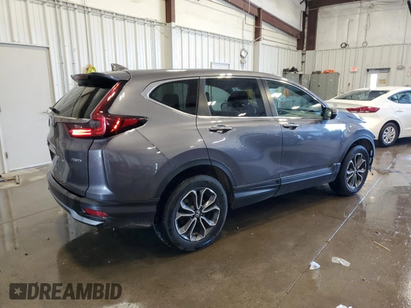 2020 Honda CR-V EX z VIN 5J6RW2H55LL000770, wystawiony jako Copart lot #56879865 z przebiegiem 141 688 mil mil oraz Szkoda całkowita • Salvage title. Historia ofert i sprzedaży dostępna na DreamBid. Obrazek 3.
