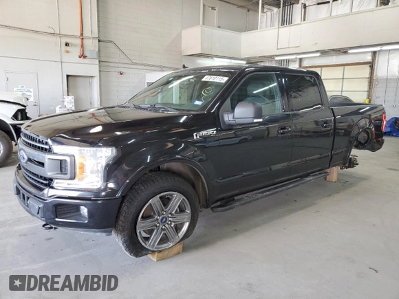 2020 Ford F-150 XL with VIN 1FTFW1E48LFB31480, listed as a Copart auction lot 47610115 with 81,384 mi miles and Salvage Title. Bid and sale history available at carsss.com. Image 1.