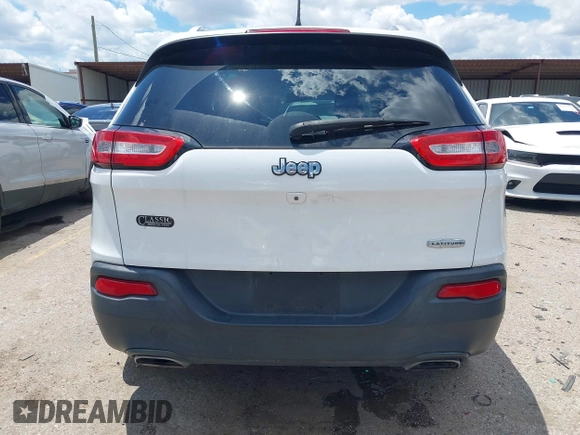 2018 Jeep Cherokee Latitude with VIN 1C4PJLCX3JD551801, listed as a IAAI auction lot 42226643 with 89,246 mi miles and . Bid and sale history available at DreamBid. Image 16.
