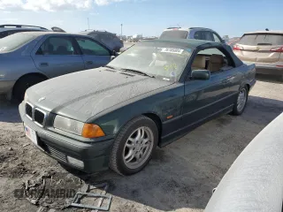 1999 BMW 3 Series 323icA with VIN WBABJ8332XEM23389, listed as a Copart auction lot 76185804 with 0 mi miles and Salvage Title. Bid and sale history available at carsss.com. Image 1.