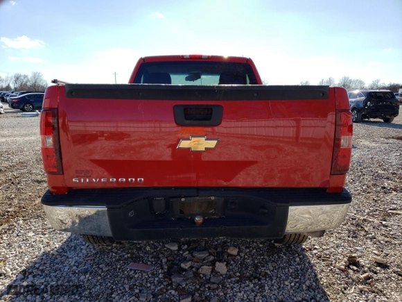 2007 Chevrolet Silverado 1500 Work Truck with VIN 1GCEC14C77Z568727, listed as a Copart auction lot 42445494 with 256,087 mi miles and Salvage Title. Bid and sale history available at carsss.com. Image 6.