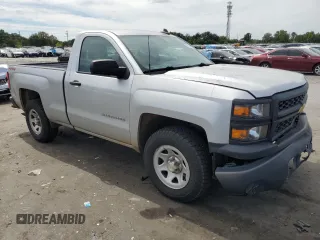 2015 Chevrolet Silverado 1500 Work Truck with VIN 1GCNKPEH4FZ225520, listed as a Copart auction lot 70178014 with 92,863 mi miles and Salvage Title. Bid and sale history available at carsss.com. Image 4.