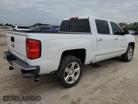 2017 Chevrolet Silverado 1500 LTZ with VIN 3GCPCSEC8HG285929, listed as a Copart auction lot 88363455 with Not Provided miles and Salvage Title. Bid and sale history available at DreamBid. Image 3.