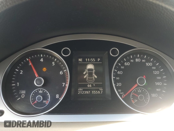 2010 Volkswagen CC Sport with VIN WVWMP7AN7AE552728, listed as a Copart auction lot 50273095 with 212,397 mi miles and Salvage Title. Bid and sale history available at carsss.com. Image 9.