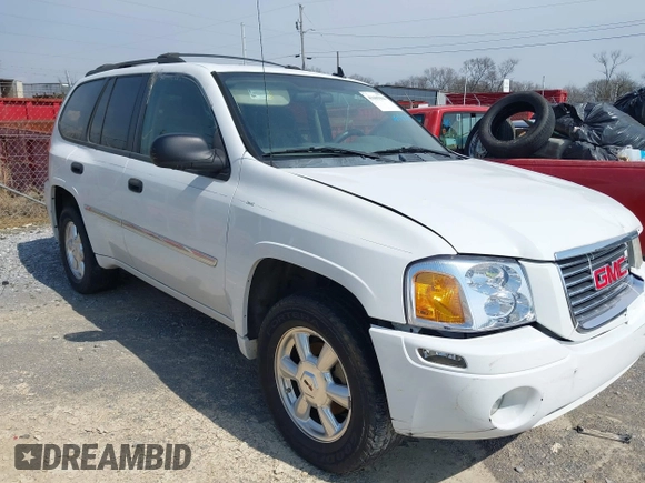 2007 GMC Envoy SLE with VIN 1GKDS13S772142847, listed as a IAAI auction lot 41605904 with 131,564 mi miles. Bid and sale history available at carsss.com. Image 1.