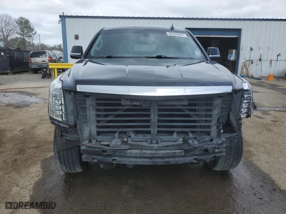 2019 Cadillac Escalade with VIN 1GYS3AKJXKR265299, listed as a Copart auction lot 86336404 with 142,040 mi miles and Salvage Title. Bid and sale history available at carsss.com. Image 5.