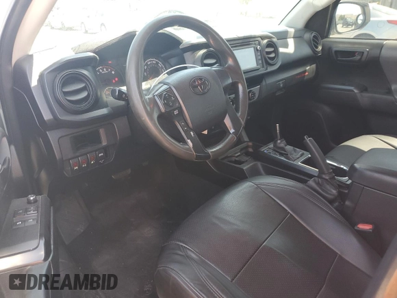 2016 Toyota Tacoma SR with VIN 5TFRX5GN9GX058319, listed as a Copart auction lot 55653195 with 177,658 mi miles and Salvage title. Bid and sale history available at DreamBid. Image 8.
