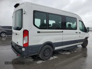 2019 Ford Transit Passenger XL with VIN 1FBAX2CM1KKA00739, listed as a Copart auction lot 58365955 with 52,725 mi miles and Salvage title. Bid and sale history available at DreamBid. Image 3.