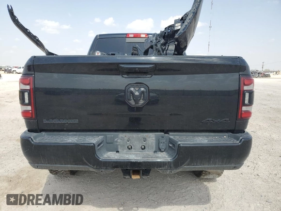 2021 Ram 2500 Laramie with VIN 3C6UR5FL4MG661383, listed as a Copart auction lot 53683515 with 100,780 mi miles and Salvage title. Bid and sale history available at DreamBid. Image 6.