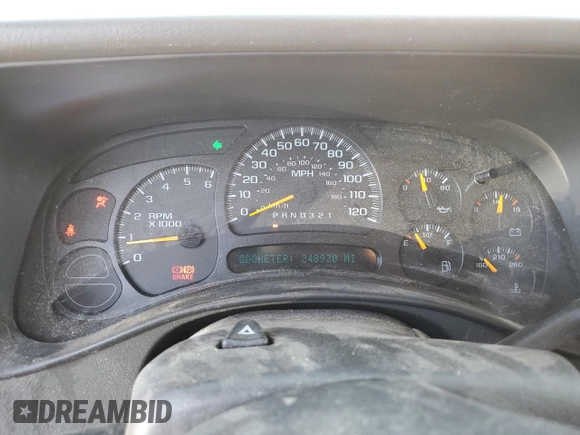 2006 Chevrolet Suburban LS with VIN 1GNFK16Z26J128539, listed as a Copart auction lot 74736624 with 248,920 mi miles and Salvage Title. Bid and sale history available at carsss.com. Image 9.