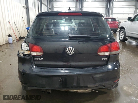 2013 Volkswagen Golf TDI z VIN WVWDM7AJ2DW060077, wystawiony jako Copart lot #88117585 z przebiegiem 150 098 mil mil oraz Szkoda całkowita • Salvage title. Historia ofert i sprzedaży dostępna na DreamBid. Obrazek 6.