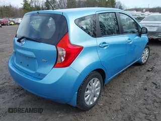 2014 Nissan Note S Plus with VIN 3N1CE2CP0EL437562, listed as a IAAI auction lot 42016066 with 43,228 mi miles and . Bid and sale history available at DreamBid. Image 4.