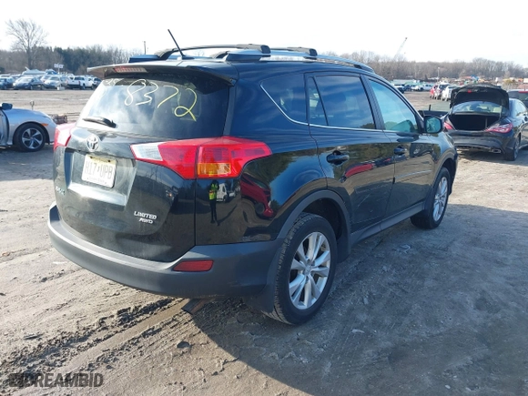 2014 Toyota RAV4 Limited with VIN 2T3DFREVXEW135188, listed as a IAAI auction lot 41545396 with 178,234 mi miles. Bid and sale history available at carsss.com. Image 4.