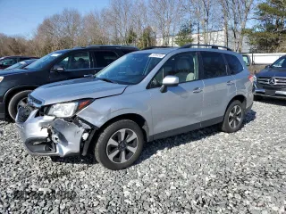 2017 Subaru Forester Premium with VIN JF2SJAEC1HH529423, listed as a Copart auction lot 50864565 with 83,455 mi miles and Salvage Title. Bid and sale history available at carsss.com. Image 1.