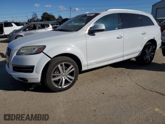 2013 Audi Q7 3.0L TDI Premium Plus with VIN WA1LMAFE7DD017171, listed as a Copart auction lot 88765415 with 134,949 mi miles and Salvage Title. Bid and sale history available at carsss.com. Image 1.