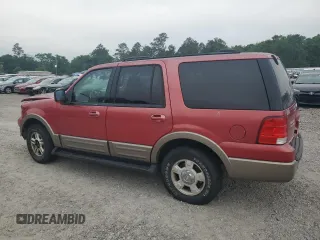 2003 Ford Expedition Eddie Bauer с VIN 1FMFU17L23LB34138, выставлен на аукционе Copart как лот 56246555 с пробегом 221 758 миль миль и Списание • Salvage title. История ставок и продаж доступна на DreamBid. Изображение 2.