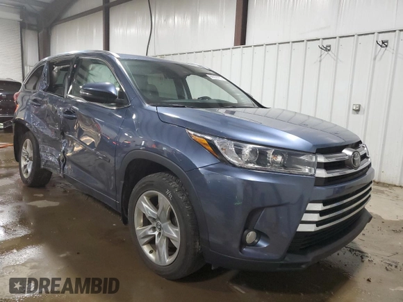 2017 Toyota Highlander Limited z VIN 5TDDZRFH4HS459601, wystawiony jako Copart lot #60559765 z przebiegiem 57 330 mil mil oraz Szkoda całkowita • Salvage title. Historia ofert i sprzedaży dostępna na DreamBid. Obrazek 4.