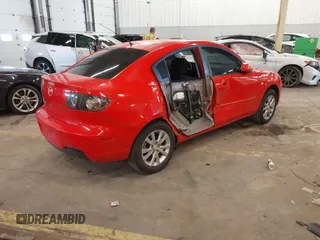 2008 Mazda 3 i Touring with VIN JM1BK12G681838719, listed as a IAAI auction lot 41802279 with 193,667 mi miles and . Bid and sale history available at carsss.com. Image 4.