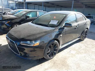 2012 Mitsubishi Lancer GT with VIN JA32U8FW9CU012831, listed as a IAAI auction lot 41263307 with 224189 miles. Bid and sale history available at carsss.com. Image 17.