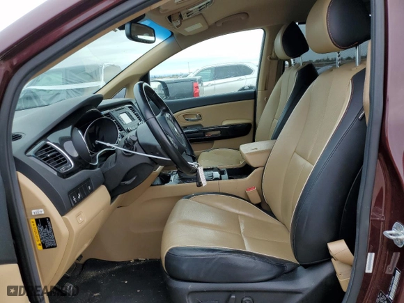 2015 Kia Sedona EX with VIN KNDMC5C17F6022996, listed as a Copart auction lot 50275825 with 142,460 mi miles and Clean Title. Bid and sale history available at carsss.com. Image 7.