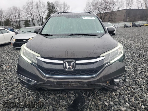 2016 Honda CR-V EX with VIN 2HKRM4H59GH686264, listed as a Copart auction lot 51757595 with 117,476 mi miles and Salvage Title. Bid and sale history available at DreamBid. Image 5.