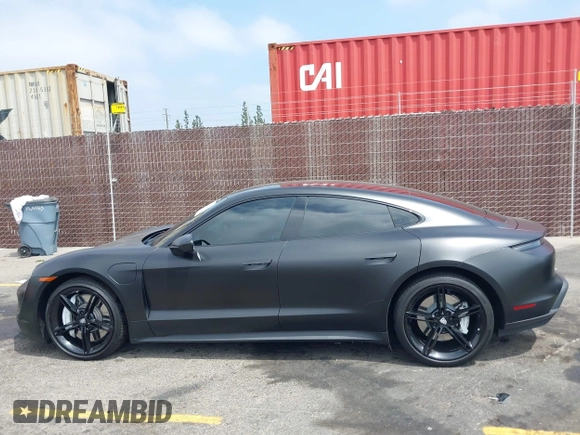 2021 Porsche Taycan 4S with VIN WP0AB2Y16MSA43293, listed as a IAAI auction lot 42479212 with 20,180 mi miles and . Bid and sale history available at DreamBid. Image 14.