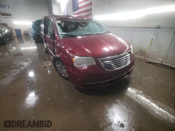 2012 Chrysler Town & Country with VIN 2C4RC1BG1CR338631, listed as a Copart auction lot 45802795 with 163,187 mi miles and Salvage Title. Bid and sale history available at DreamBid. Image 14.