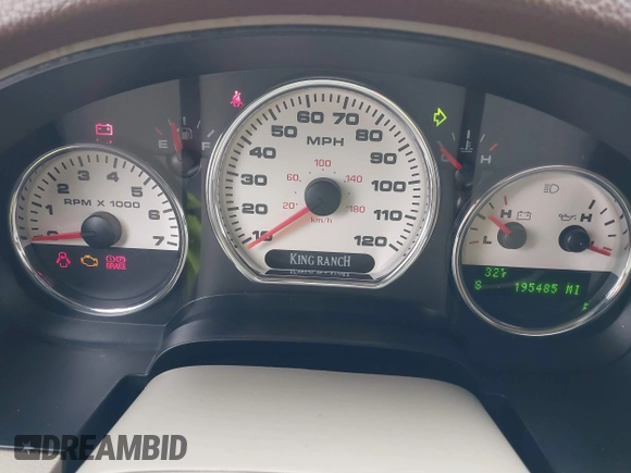 2005 Ford F-150 XLT with VIN 1FTPW14525KB72924, listed as a IAAI auction lot 41559373 with 195,485 mi miles. Bid and sale history available at carsss.com. Image 7.