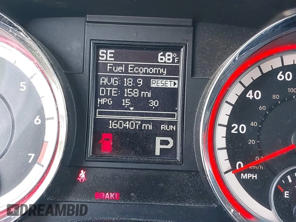 2013 Dodge Durango Crew with VIN 1C4RDJDG8DC675558, listed as a IAAI auction lot 42466777 with 160,407 mi miles and . Bid and sale history available at DreamBid. Image 7.