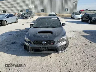 2021 Subaru WRX STI with VIN JF1VA2S61M9801897, listed as a Copart auction lot 50083155 with 45,581 mi miles and Salvage Title. Bid and sale history available at carsss.com. Image 11.