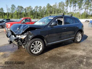 2016 Audi Q5 Premium Plus with VIN WA1L2AFP3GA089708, listed as a Copart auction lot 52132275 with Not provided miles and Salvage title. Bid and sale history available at DreamBid. Image 1.