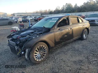 2018 Genesis G90 5.0L Ultimate with VIN KMHG54JHXJU041172, listed as a Copart auction lot 46804345 with 39,727 mi miles and Salvage Title. Bid and sale history available at carsss.com. Image 1.