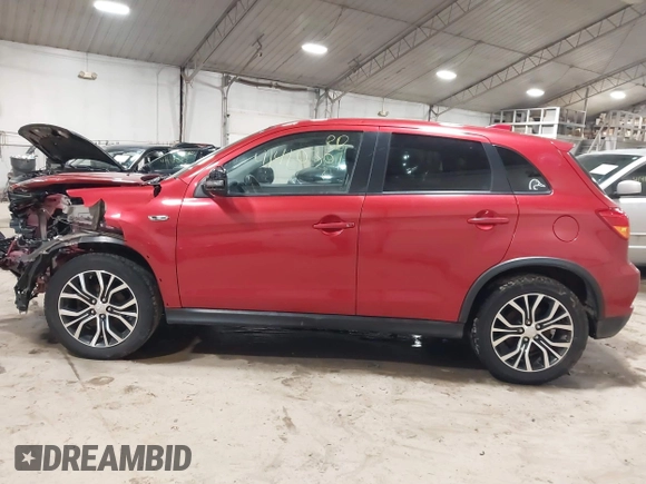 2018 Mitsubishi Outlander Sport SE 2.4 with VIN JA4AR3AW2JZ033877, listed as a IAAI auction lot 41410301 with 117,556 mi miles. Bid and sale history available at carsss.com. Image 14.
