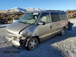 2002 Chevrolet Astro with VIN 1GNDM19X42B136240, listed as a Copart auction lot 87724935 with 195,652 mi miles and Salvage Title. Bid and sale history available at carsss.com. Image 1.