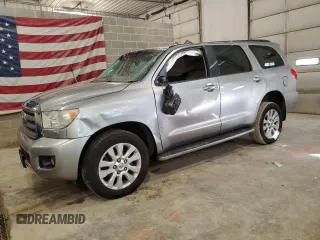 2010 Toyota Sequoia Platinum with VIN 5TDDW5G16AS027942, listed as a Copart auction lot 42657175 with 143,140 mi miles and Salvage Title. Bid and sale history available at carsss.com. Image 1.