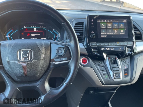 2020 Honda Odyssey EX-L с VIN 5FNRL6H70LB066458, выставлен на аукционе Copart как лот 59820815 с пробегом 76 255 миль миль и Списание • Salvage title. История ставок и продаж доступна на DreamBid. Изображение 9.