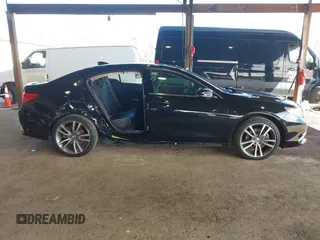 2020 Acura TLX w/Technology Pkg with VIN 19UUB2F41LA005077, listed as a IAAI auction lot 41817342 with 43,305 mi miles. Bid and sale history available at carsss.com. Image 14.