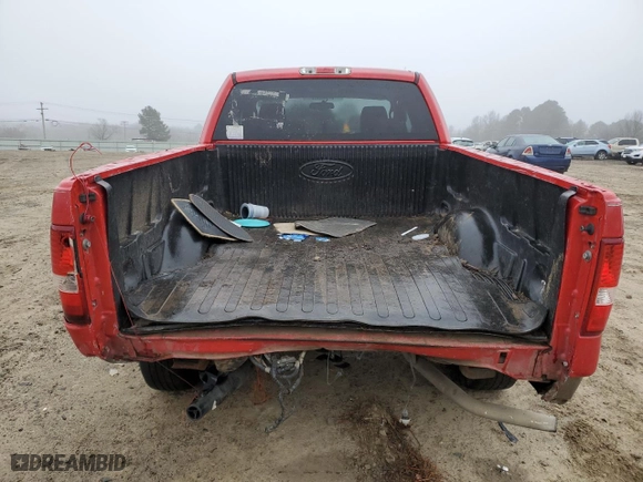 2004 Ford F-150 XL with VIN 1FTPX12504NA78294, listed as a Copart auction lot 44029535 with 292,547 mi miles and Salvage Title. Bid and sale history available at carsss.com. Image 6.