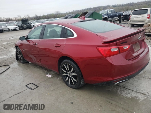 2020 Chevrolet Malibu RS with VIN 1G1ZG5ST7LF045714, listed as a Copart auction lot 51187895 with 134,180 mi miles and Clean Title. Bid and sale history available at DreamBid. Image 2.