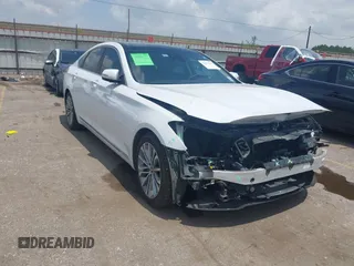2017 Genesis G80 3.8L with VIN KMHGN4JE4HU184540, listed as a IAAI auction lot 42435615 with 98,406 mi miles and . Bid and sale history available at DreamBid. Image 1.