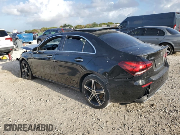 2022 Mercedes-Benz A 220 with VIN W1K3G4EB4NJ328653, listed as a Copart auction lot 51666235 with Not Provided miles and Non Repairable. Bid and sale history available at DreamBid. Image 2.