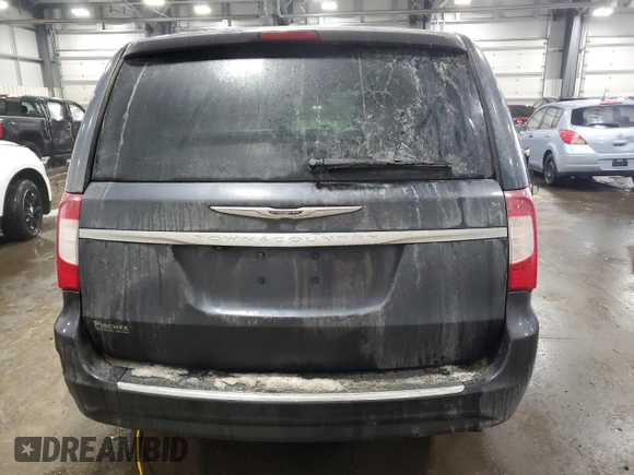 2014 Chrysler Town & Country Touring-L with VIN 2C4RC1CG3ER138853, listed as a Copart auction lot 45316815 with 163,692 mi miles and Salvage Title. Bid and sale history available at carsss.com. Image 6.