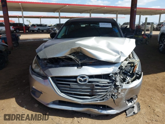 2015 Mazda 3 i SV with VIN JM1BM1T78F1252478, listed as a IAAI auction lot 42062824 with 122,799 mi miles. Bid and sale history available at carsss.com. Image 11.