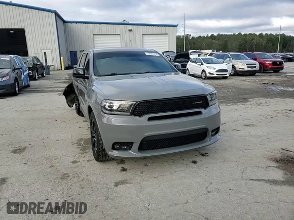 2020 Dodge Durango GT Plus with VIN 1C4RDHDG9LC222573, listed as a Copart auction lot 79947764 with 76,894 mi miles and Salvage Title. Bid and sale history available at carsss.com. Image 14.