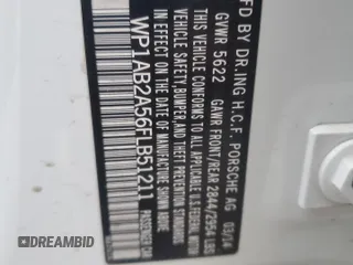 2015 Porsche Macan S с VIN WP1AB2A56FLB51211, выставлен на аукционе Copart как лот 47915795 с пробегом 113 847 миль миль и Чистый • Clean title. История ставок и продаж доступна на DreamBid. Изображение 13.