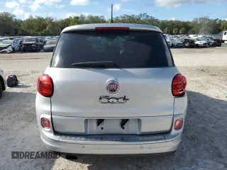 2014 FIAT 500L Easy with VIN ZFBCFABH1EZ027525, listed as a Copart auction lot 85187854 with 128,837 mi miles and Salvage Title. Bid and sale history available at carsss.com. Image 6.
