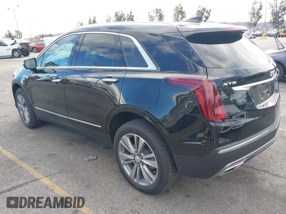 2024 Cadillac XT5 FWD Premium Luxury with VIN 1GYKNCRS6RZ745077, listed as a IAAI auction lot 41247248 with 3,302 mi miles. Bid and sale history available at carsss.com. Image 3.