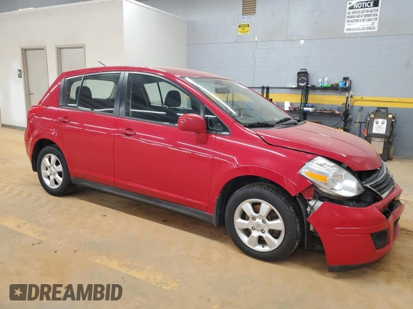 2012 Nissan Versa S with VIN 3N1BC1CP2CL372738, listed as a Copart auction lot 53663625 with 179,314 mi miles and Salvage Title. Bid and sale history available at carsss.com. Image 4.