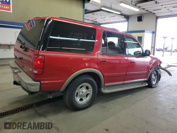 2002 Ford Expedition Eddie Bauer with VIN 1FMPU18L22LA88795, listed as a Copart auction lot 49860805 with 195,631 mi miles and Salvage title. Bid and sale history available at DreamBid. Image 3.